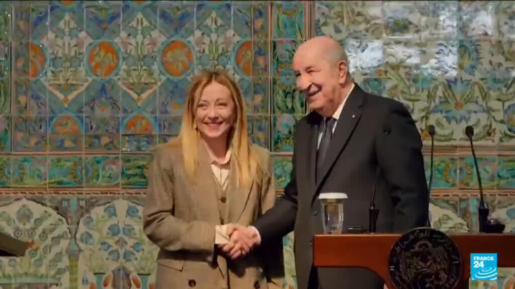 Italy's Meloni says to boost cooperation with Algeria on gas deliveries