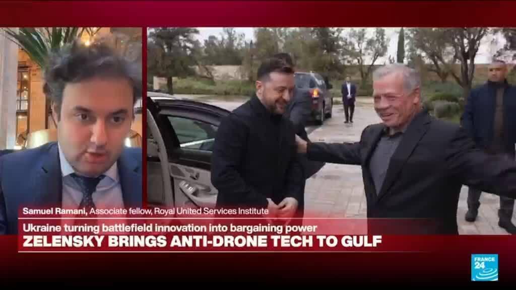 Kyiv useful to US, Gulf at critical time: Drone interceptors 'more effective than Patriot missiles'