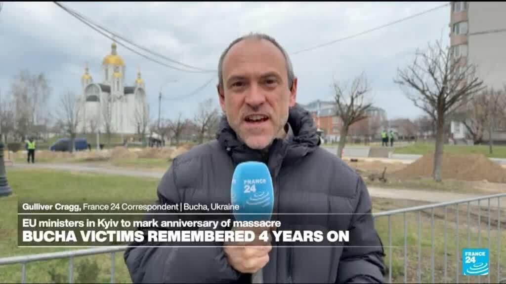 EU ministers commemorate Bucha massacre and reaffirm support to Ukraine
