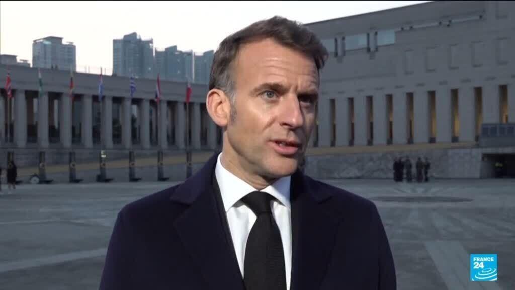 Macron says Trump marriage jibe does not 'merit response'