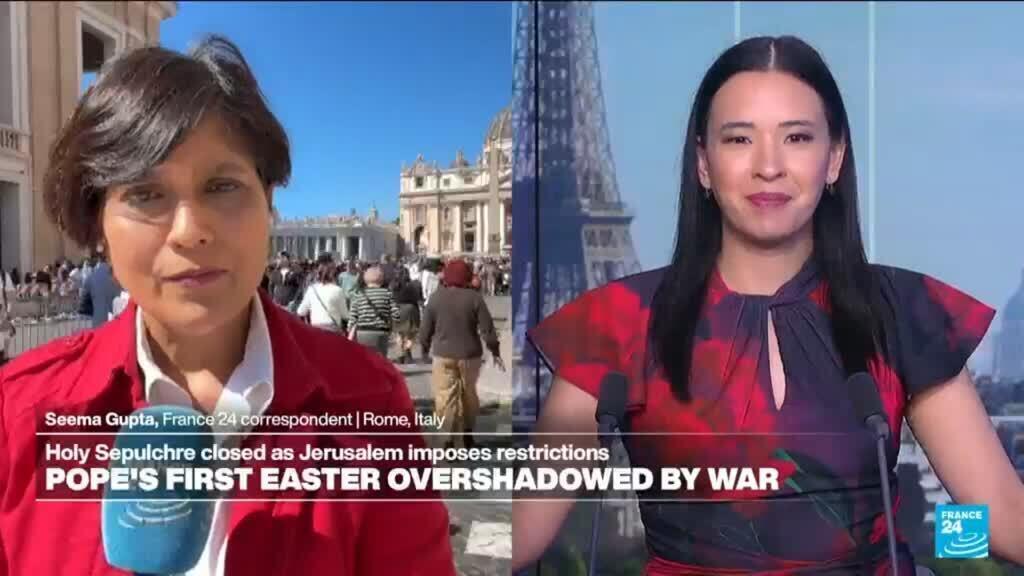 On Easter, Pope Leo urges world leaders to end wars, renounce conquest