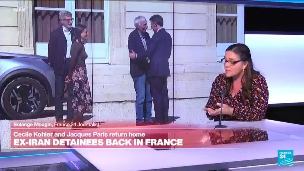 Ex-Iran detainees back in France: 'The culmination of years of hard work'