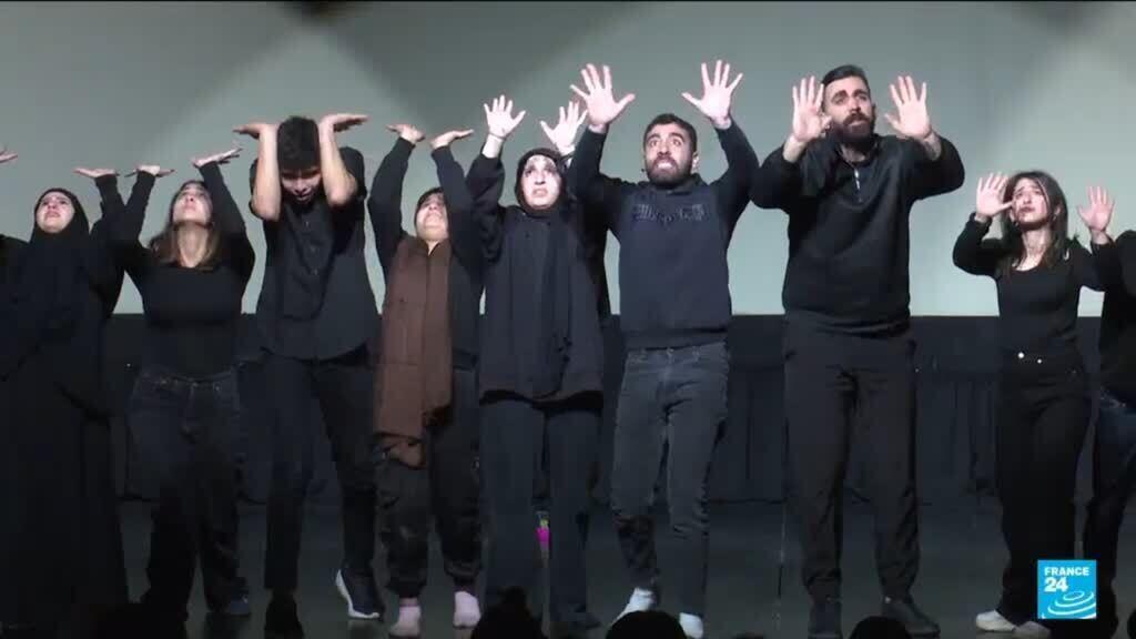 Lebanon displaced share stories at theatre turned refuge