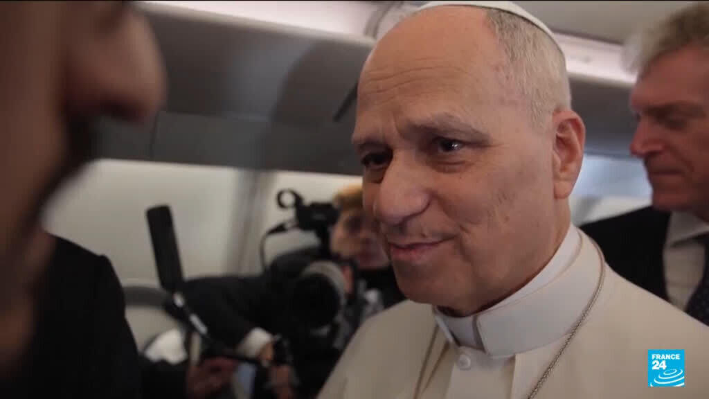 Pope Leo says has 'no intention to debate' with Trump