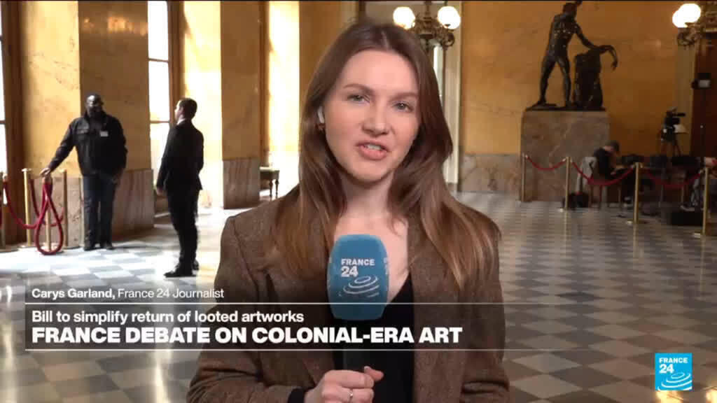 French lawmakers to debate bill to return looted colonial-era art