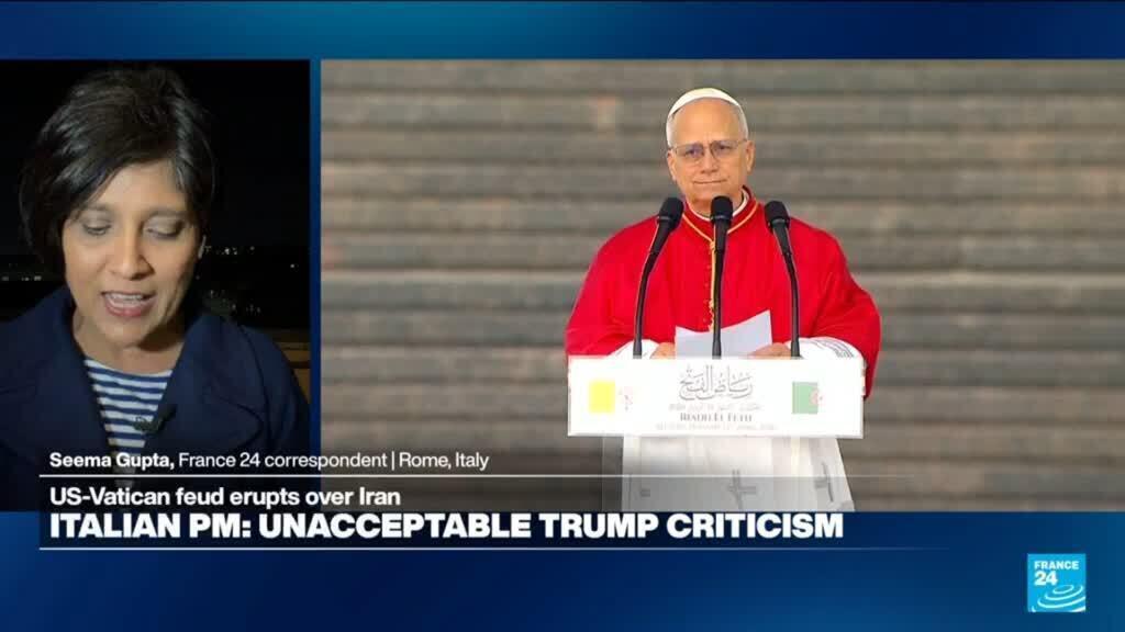 Trump says he won't apologize to Pope Leo after criticism