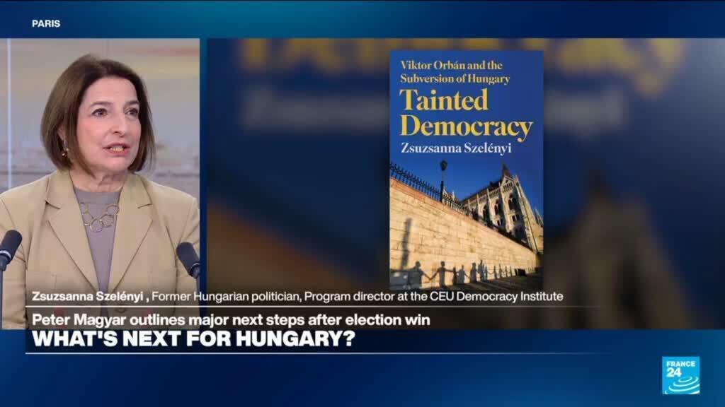 EU urges swift reform in Hungary as election night 'euphoria' gives way to 'Monday morning hangover'