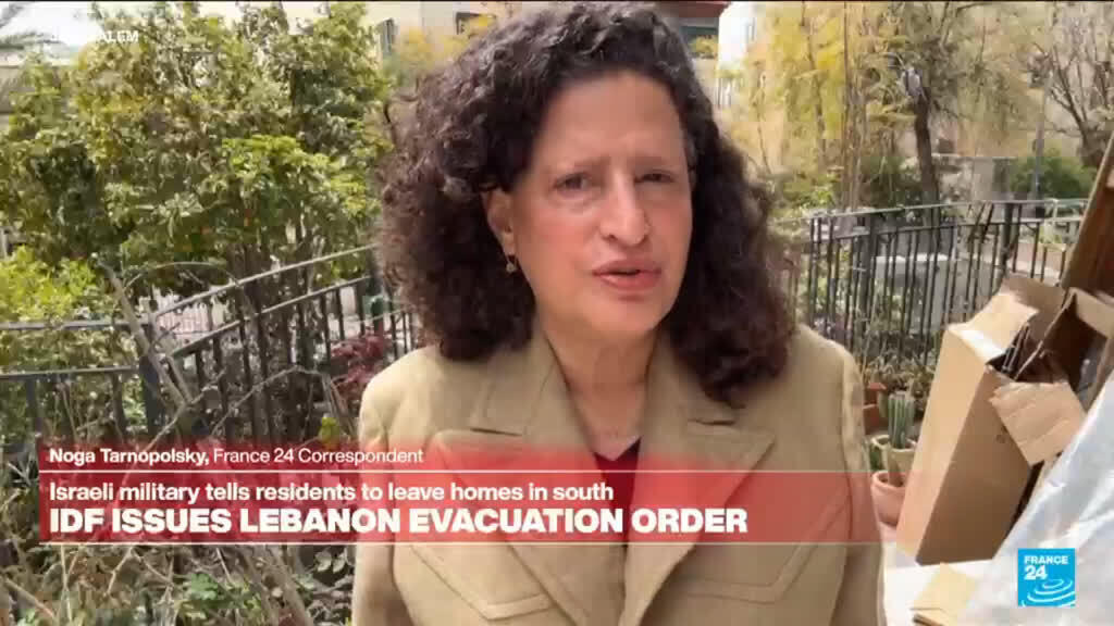 Israeli army issues new evacuation call to south Lebanon residents