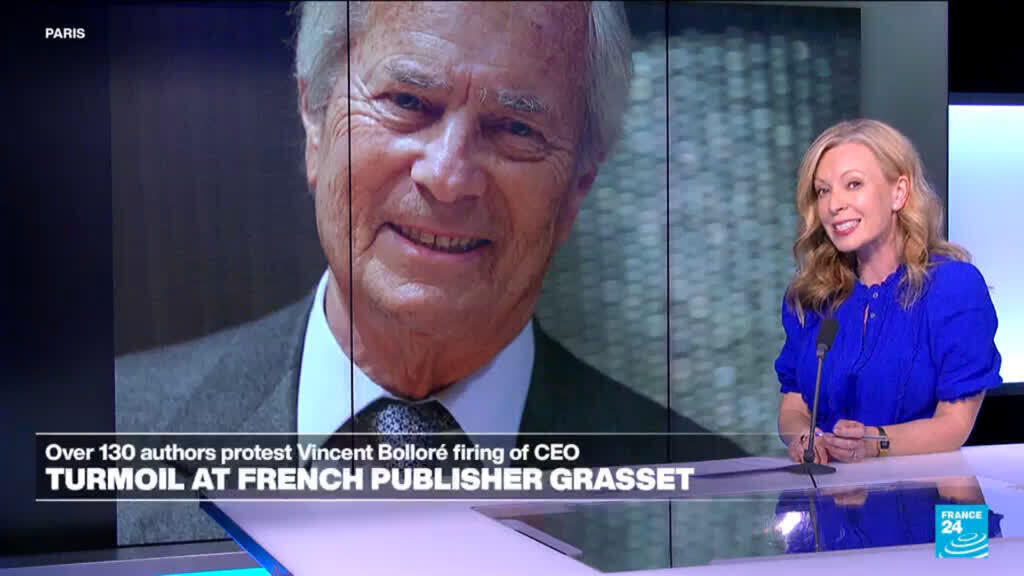 French billionaire Bollore sparks turmoil at top publisher Grasset