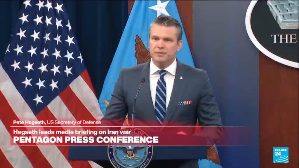 REPLAY: US Defense Secretary Pete Hegseth leads press conference on Iran war