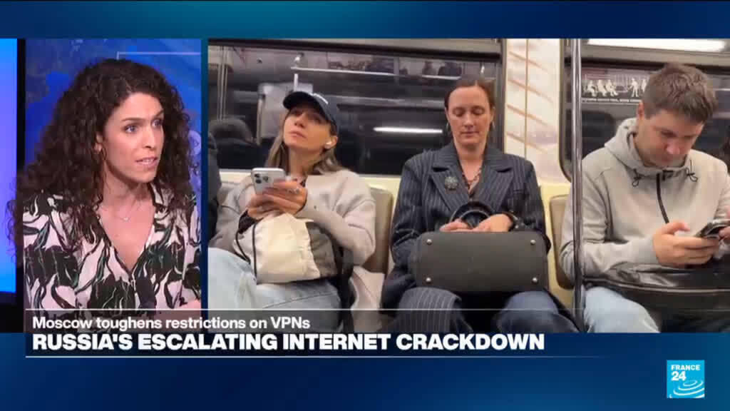 Russia escalates internet crackdown, says curbs are temporary