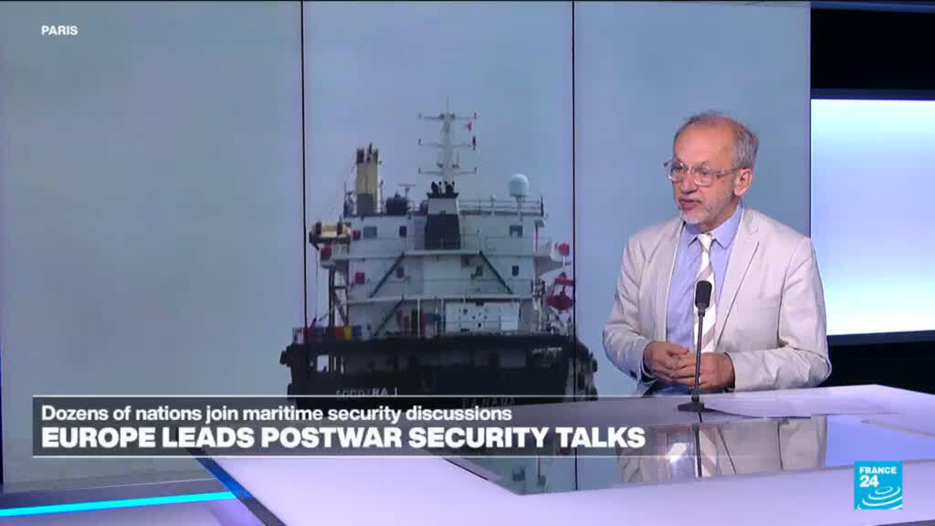 Europe leads postwar security talks