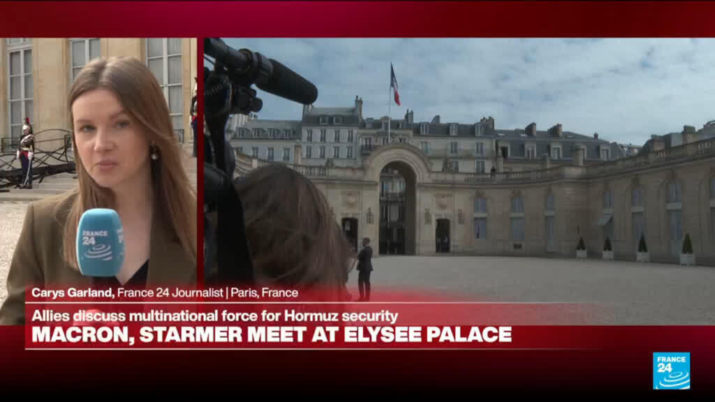 Macron, Starmer meet at Elysée Palace