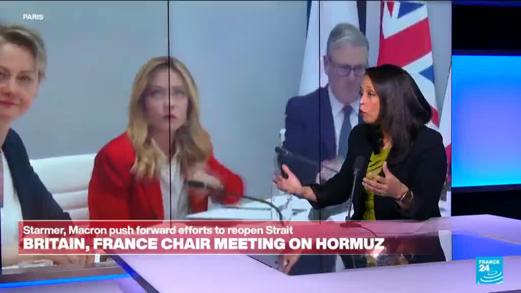 Starmer, Macron push forward efforts to reopen Strait of Hormuz