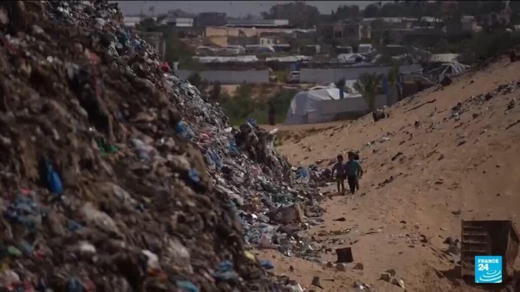The Gaza Strip grapples with a major garbage, health crisis