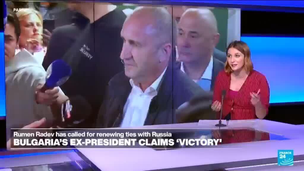 Bulgaria's former President Radev takes strong lead in election