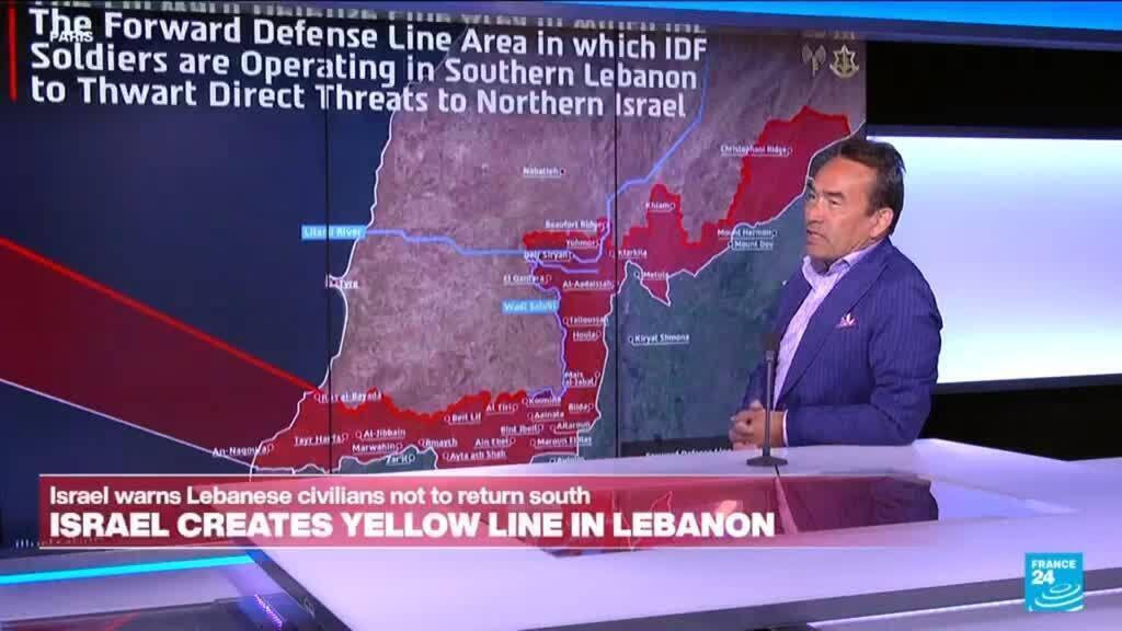 Israel army warns Lebanese against returning to south