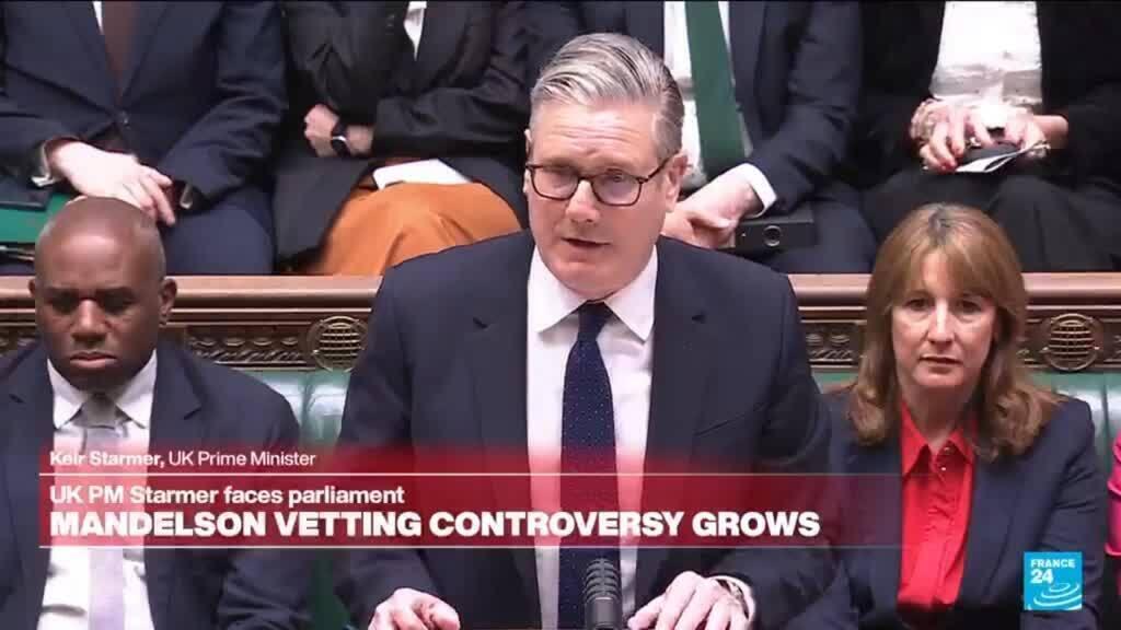 REPLAY: UK PM Starmer faces parliament over Mandelson vetting controversy