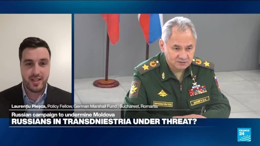 Russia's Sergei Shoigu says safety of Russians in Transnistria under threat, TASS reports