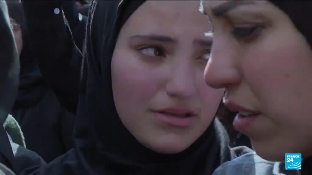 In south Lebanon village, Hezbollah buries fighters killed in war with Israel