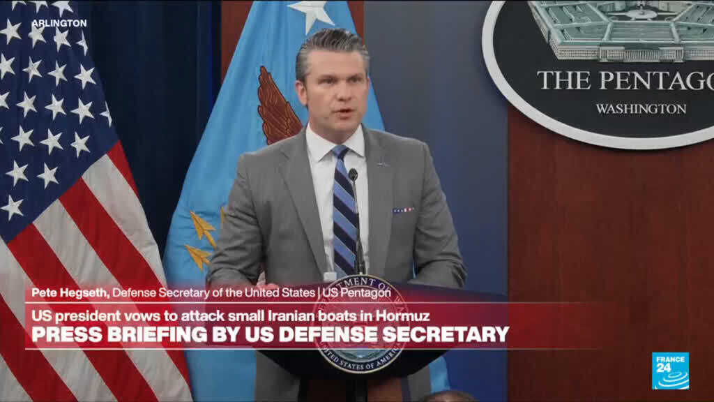 REPLAY: Press briefing by US Defense Secretary