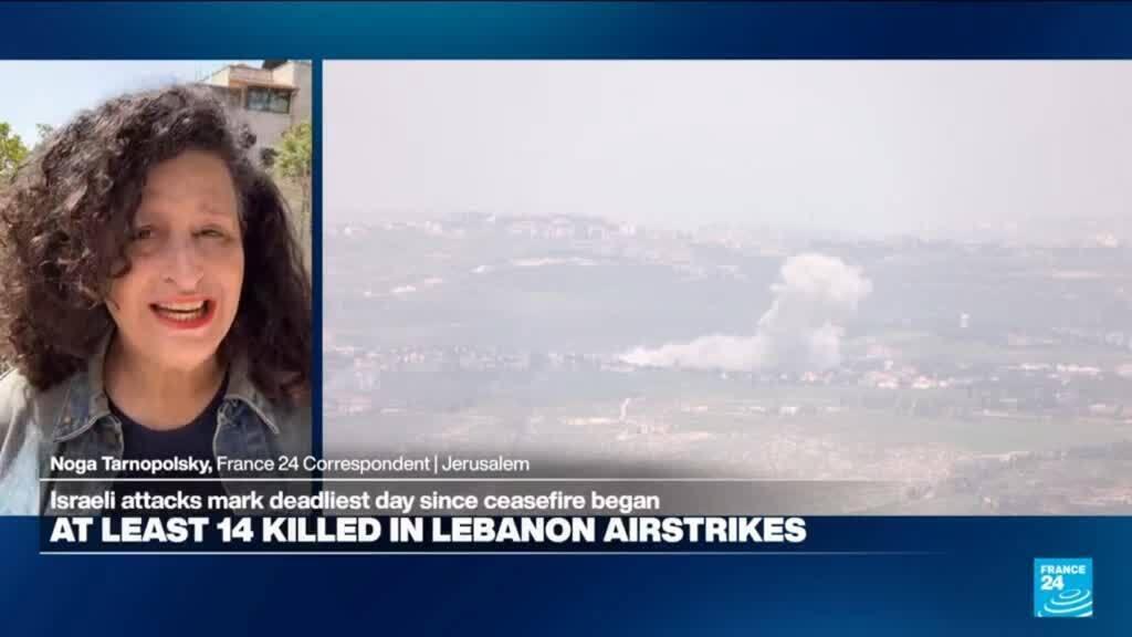 Israeli strikes kill 14 in Lebanon despite ceasefire