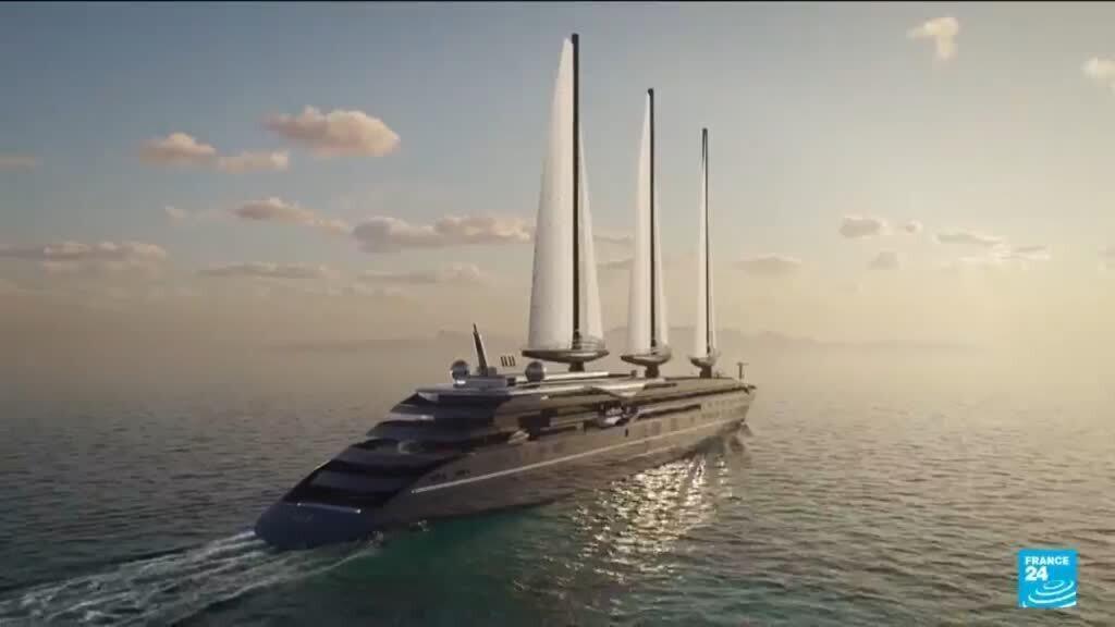 World's largest sailing yacht christened in Saint Nazaire shipyards
