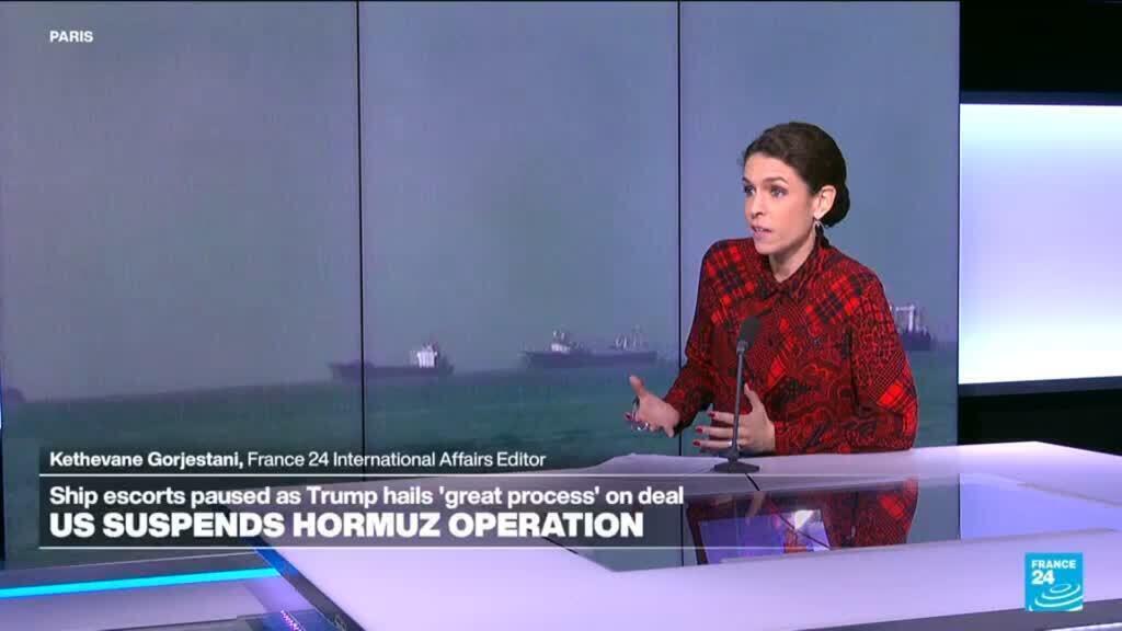 US suspends Hormuz operation: Washington believes close to deal with Iran