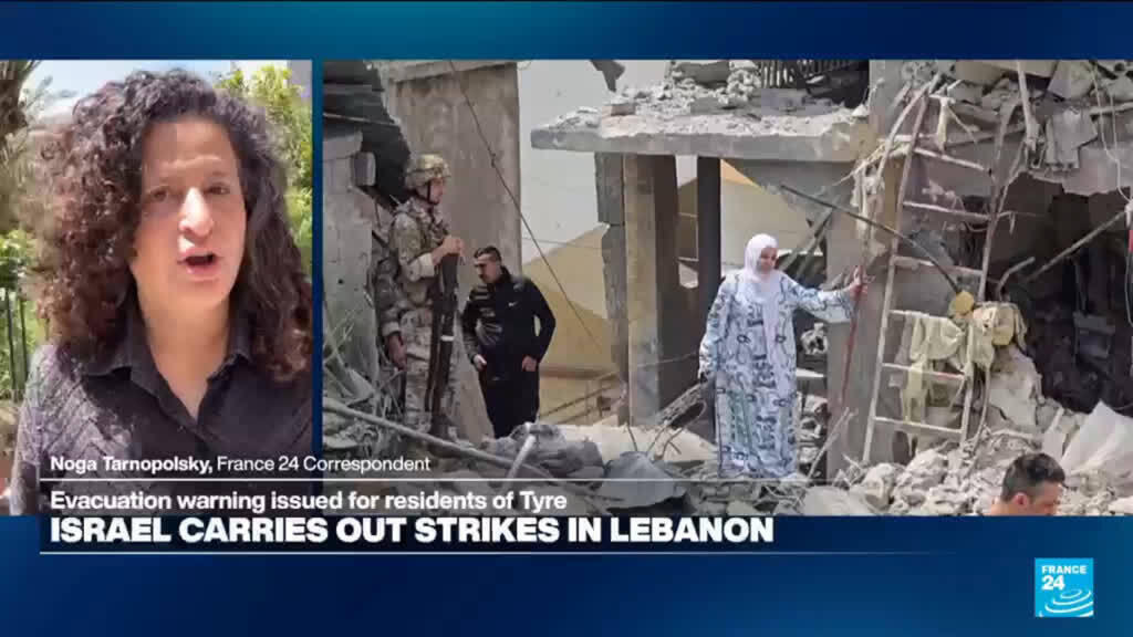 Israel strikes Tyre after declaring 'combat zones' in south Lebanon