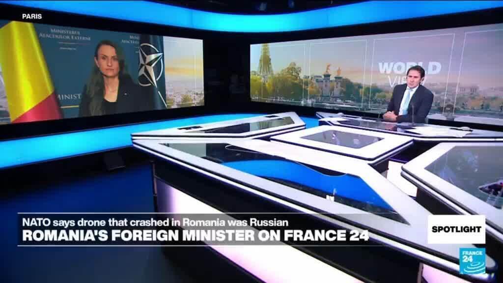 Romania hit by drone strike: Foreign Minister speaks to FRANCE 24