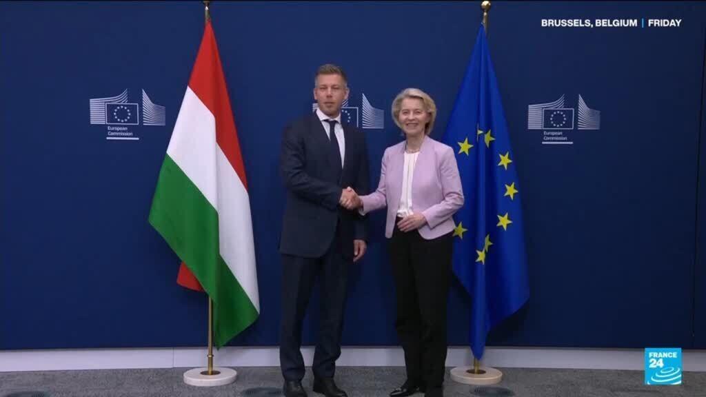 European Union unlocks 16.4 billion euros in funds for Hungary at Magyar's Brussels visit
