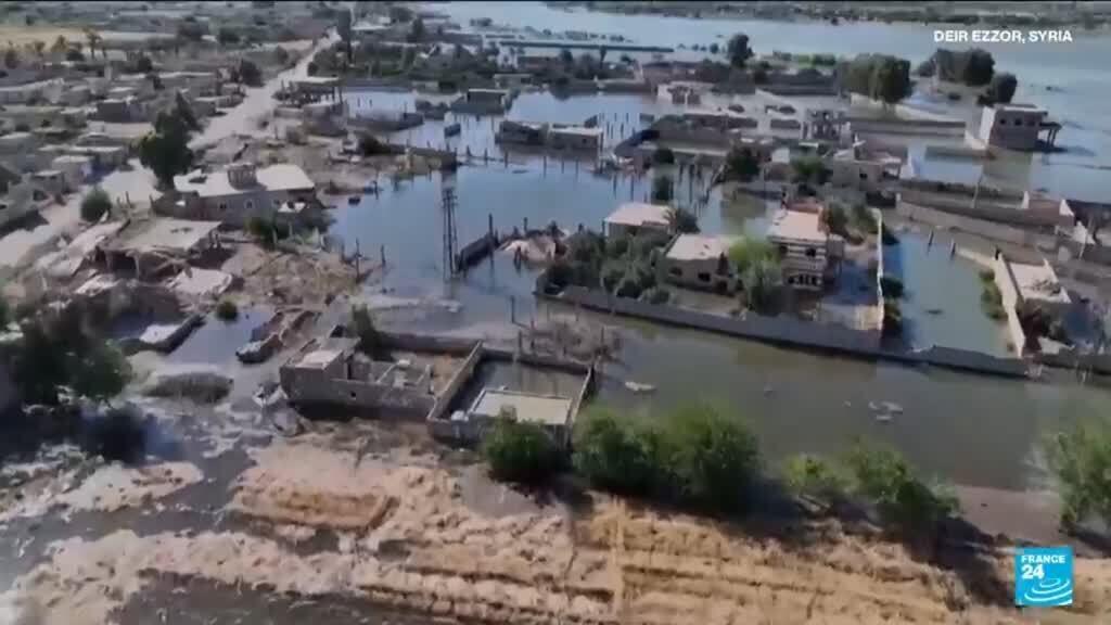 Floodwaters devastate eastern Syria as Euphrates river rises