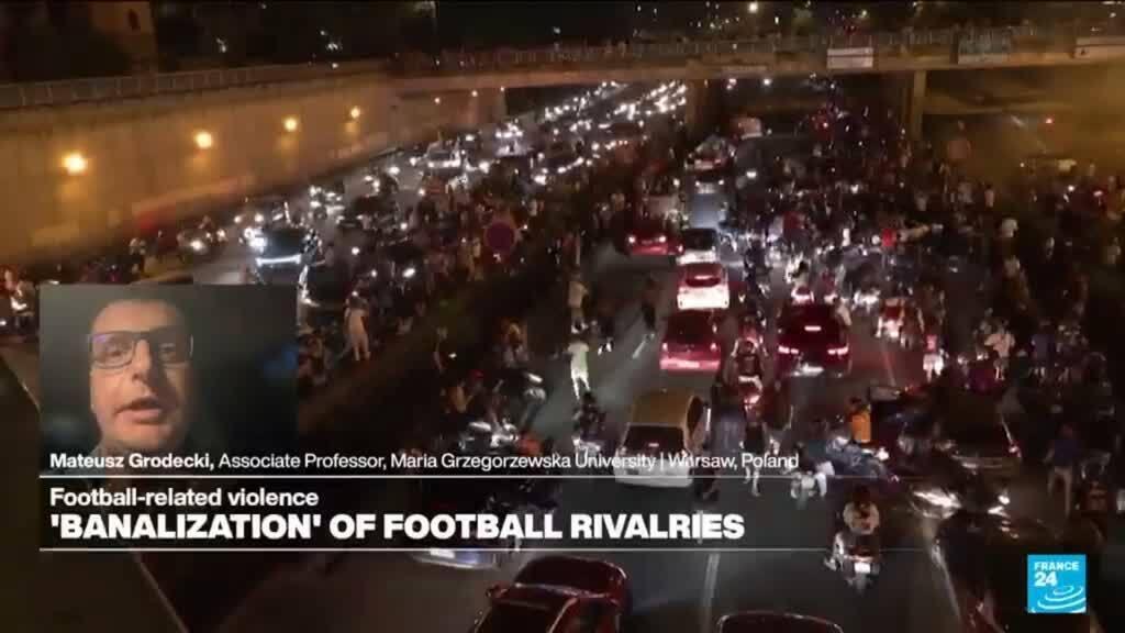 Football violence is about 'excitement' and 'proving one's masculinity', expert says