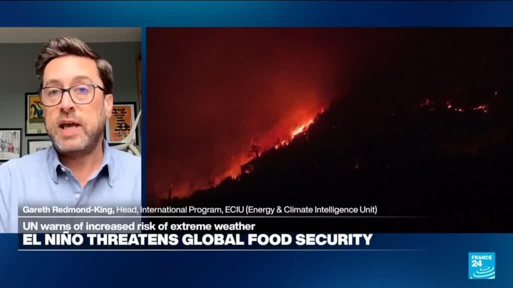 'El Niño turbocharging climate change', warns Gareth Redmond-King