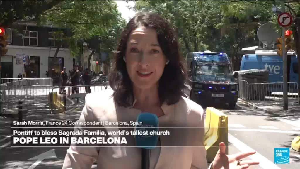 Pope Leo to lead 'incredible' mass at Barcelona's Sagrada Familia