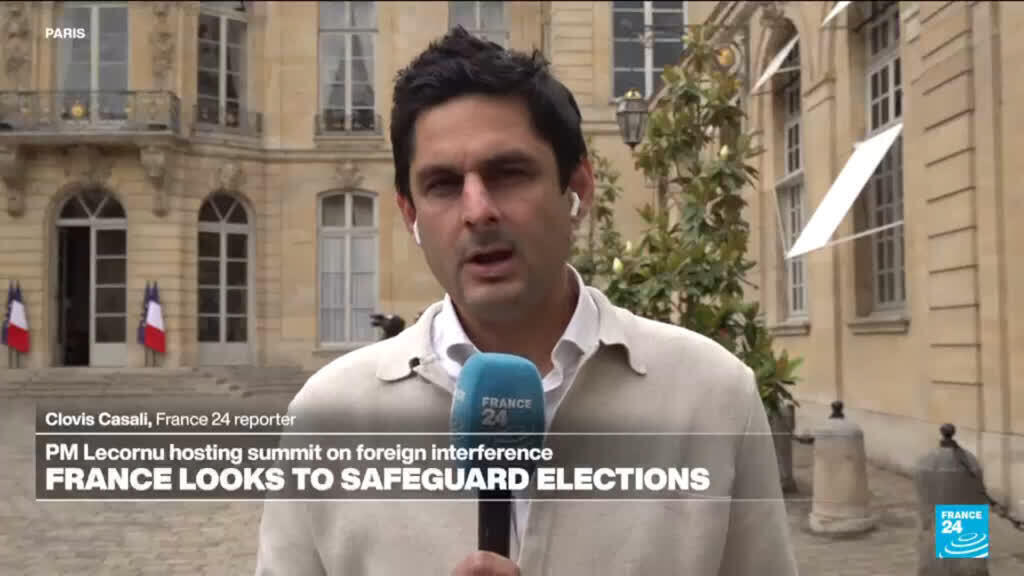French PM holds summit to counter foreign interference in elections
