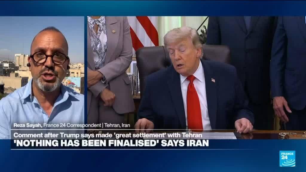 'Deep mistrust' in Tehran as Iran plays down Trump's deal claims