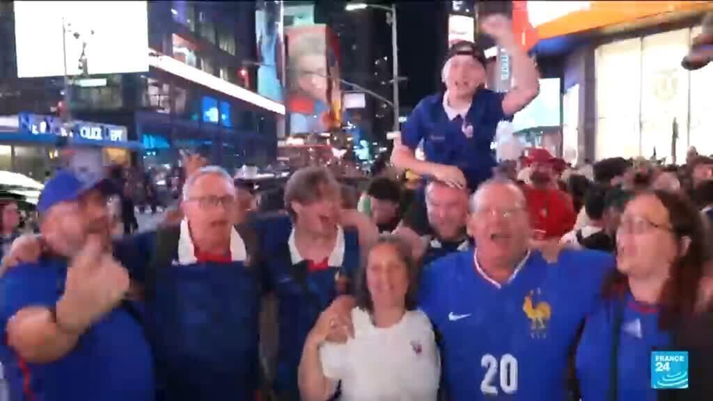 French fans flood New York ahead of world Cup opener