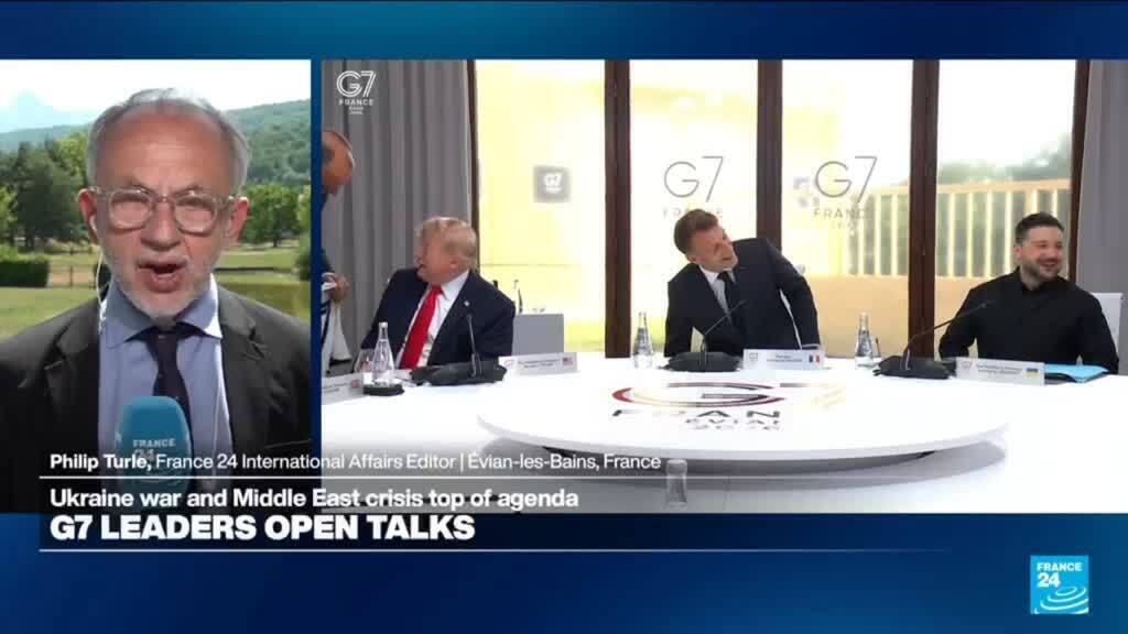 Trump says Russia 'should make a deal' after G7 meeting with Zelensky