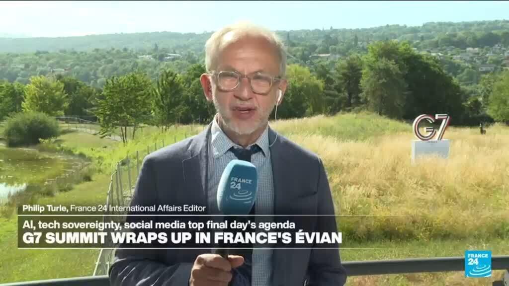 AI and tech sovereignty top last day of G7 summit in Evian