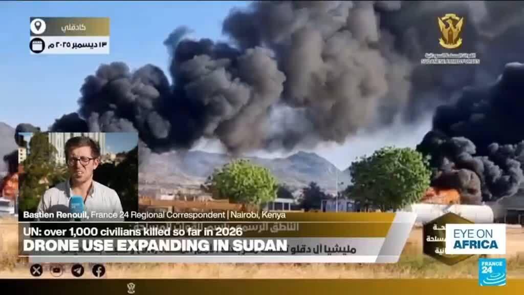 Drone use expands in Sudan – and kills at least 1,000 civilians in 2026