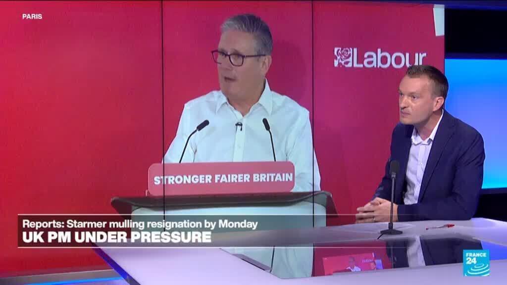 UK's Starmer reportedly expected to resign on Monday