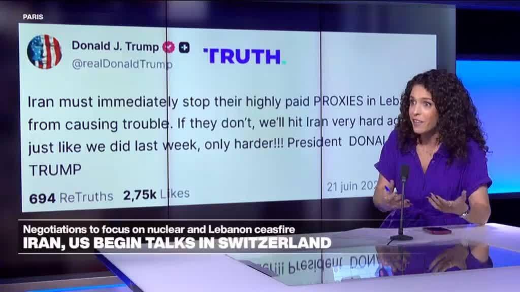 Trump threatens to strike Iran over support for Hezbollah as fighting continues in Lebanon