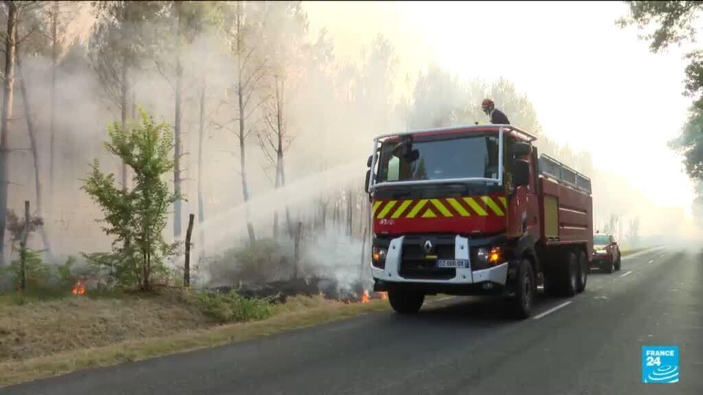 France on red alert for forest fires amid extreme heat