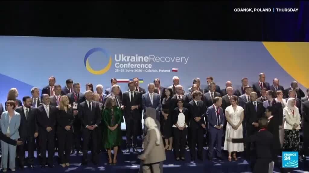Ukraine recovery summit opens in Poland without Zelensky