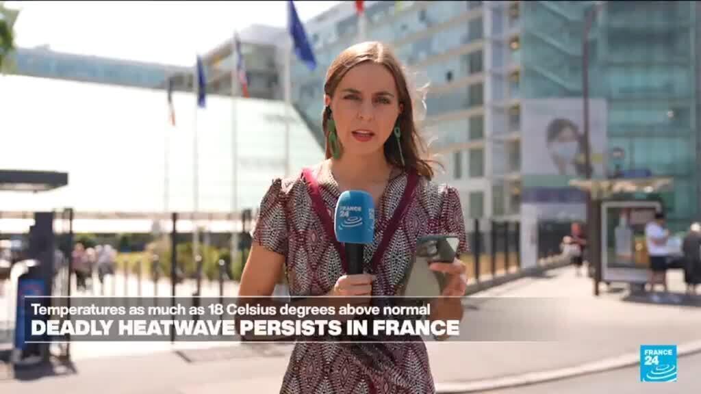 France's health system under pressure as heatwave continues