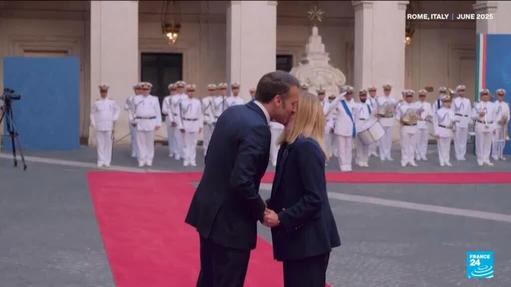 What's on the agenda as Macron meets Meloni for rare summit?