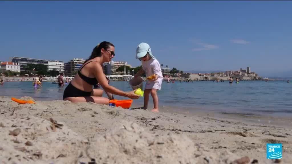 French riviera spared from scorching heatwave