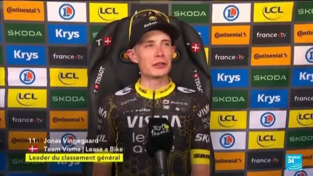 Vingegaard takes yellow jersey as Tour de France begins in Barcelona