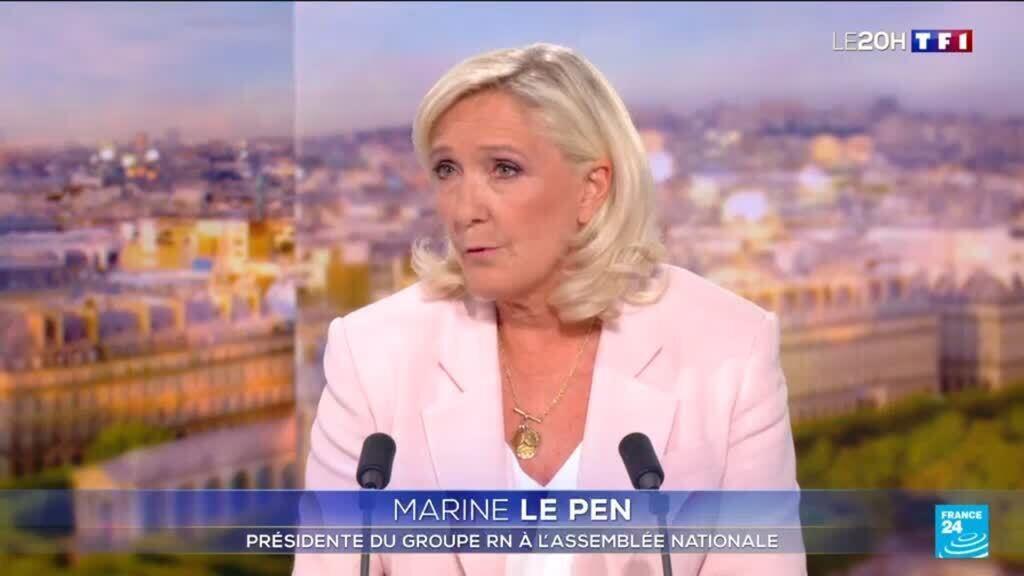 France's Le Pen says still running for president, despite embezzlement conviction confirmed